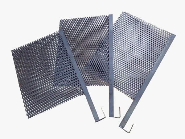 Three pieces of Iridium-based MMO Coated Titanium Anode