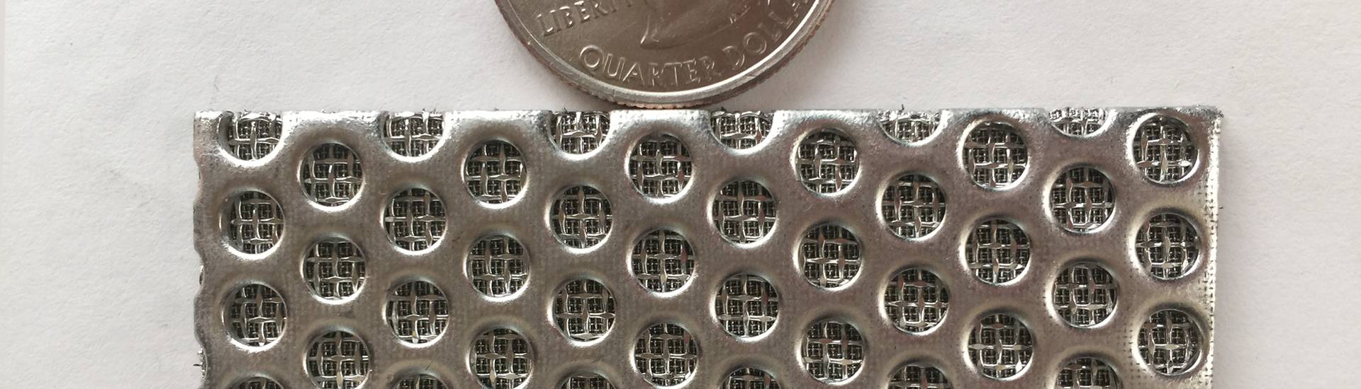 Sintered Mesh With Perforated Metal