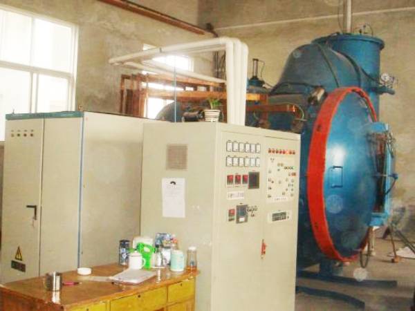 Sintering furnace in the factory
