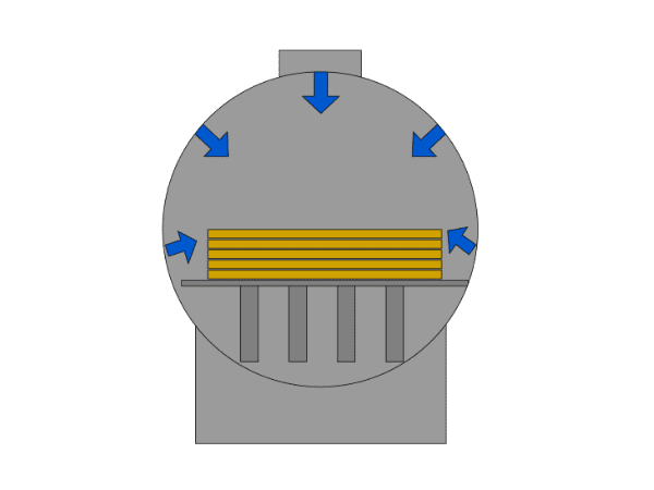 Image du processus de frittage